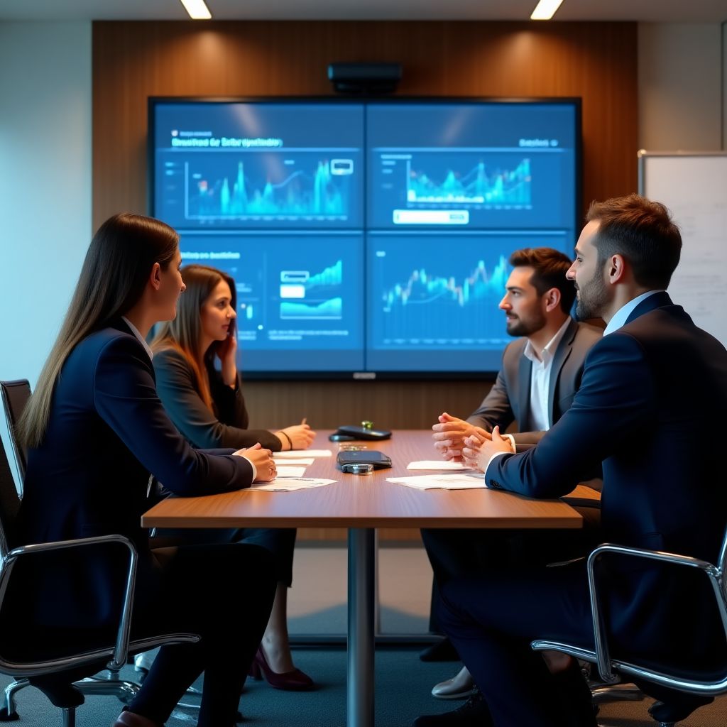 Equipo de InverCoach en reunión estratégica
