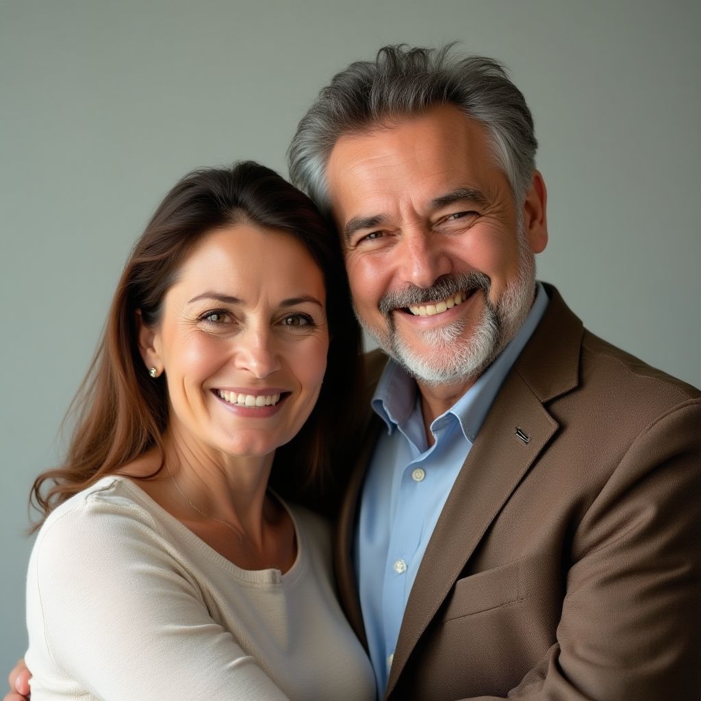 Foto de Antonio y Sofía Vega